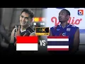 Lagu Full 4K | INDONESIA vs THAILAND | Đại chiến Rivan Nurmulki vs. Kissada Nilsawai mãn nhãn khán giả