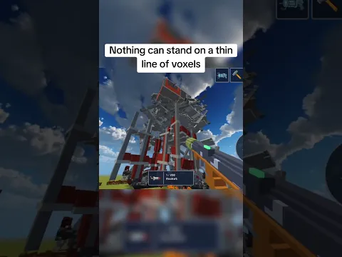 Realistic destruction physics in Collapsion Sandbox