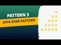 Star Pattern - left triangle star pattern program Logic in Java