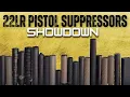 Best 22LR Pistol Suppressors Ruger MK3 MK4 Side-by-Side Sound Test