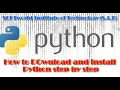 Learn Python with S I T How to install Python on Windows