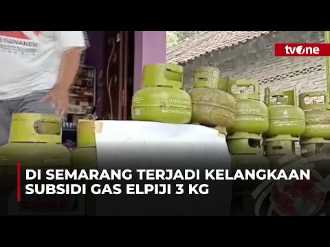 Gas LPG 3 Kg di Semarang Langka, Warga Terpaksa Memakai Kayu Bakar