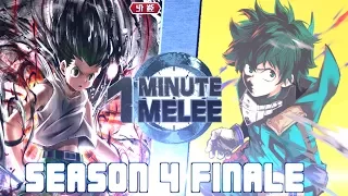 Gon Vs Midoriya OMM Season 4 Finale Hunter X Hunter Vs My Hero Academia 