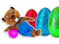 Download Lagu Colors Learning Eggs Easter Show | Learn Colors for Kids by Busy Beavers