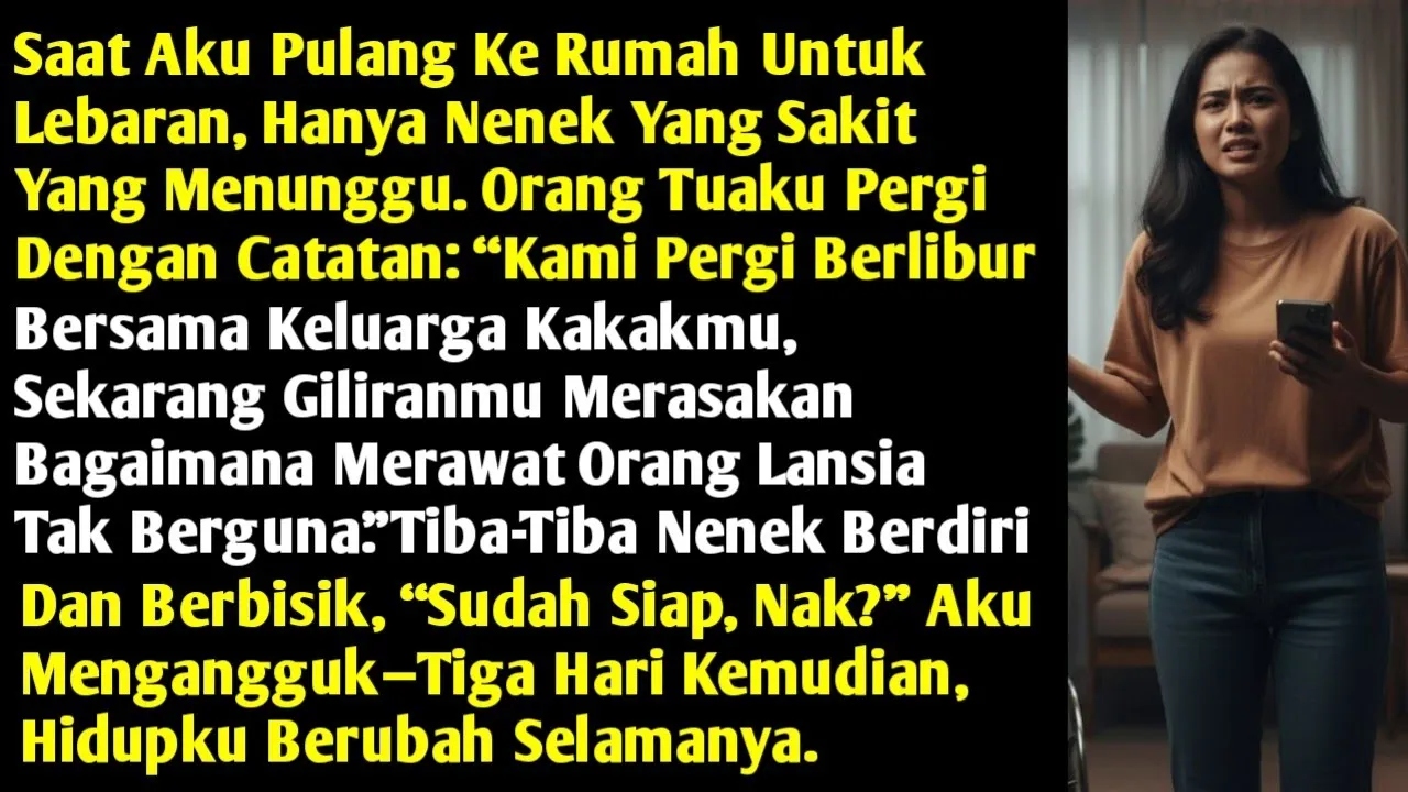 Keluargaku Pergi Liburan Tanpa Nenek—Begitu Pulang, Mereka Syok Melihat Apa Yang Terjadi Di Rumah!