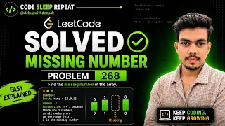 LeetCode 268 Missing Number Easy Java Solution DSA Interview Question