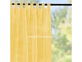 Sheer Yellow Curtains