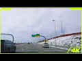 Gray Winter Streets Light Traffic Flow Castle Rock Local to I-25 Drive