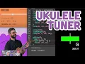 Coding Challenge Ukulele Tuner with Machine Learning Pitch Detection Model