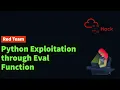 Python Eval Function Exploitation TryHackMe Devie