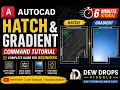 AutoCAD Hatch Gradient Command Tutorial Complete Beginner Guide