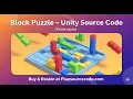 Block Puzzle - Unity Source Code Tetris-style