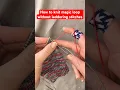 How to knit magic loop without laddering your stitches