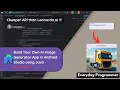 Build Your Own AI Image Generator App at low cost Android Studio Tutorial using Java