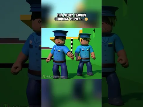 Do right even when treated unfairly😢 | #roblox #animation