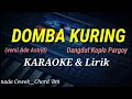 Download Lagu DOMBA KURING - Darso - Karaoke - Nada wanita