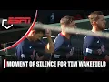Red Sox Orioles hold moment of silence for Tim Wakefield MLB on ESPN