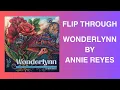 WONDERLYNN Flip Through of a Hand-Drawn Whimsical Nature Animal Coloring Book by Annie Reyes