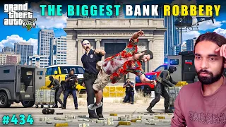THE $5 BILLION BANK HEIST WENT HORRIBLY WRONG! 💥💀| GTA 5 GAMEPLAY #434