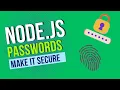 Secure Node js App Building a Login System using JWT and Crypt