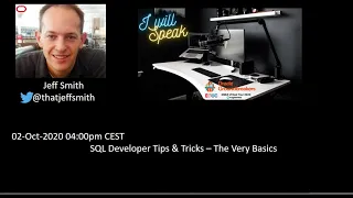 SQL Developer Tips Tricks - The Very Basics