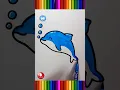 easy dolphin drawing