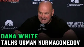 Dana White on Usman Nurmagomedov trying to hit Song Yadong: “He definitely did”
