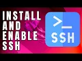 How to Enable SSH in Ubuntu Linux Install openssh-server