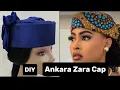 How to make Ankara Zara Cap/DIY Zara cap