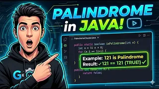 Palindrome Number in Java Easy Logic Explained Step by Step