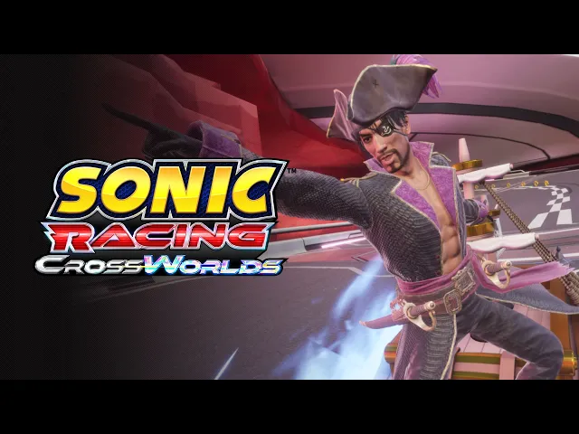 Sonic Racing: CrossWorlds - Captain Majima Gameplay