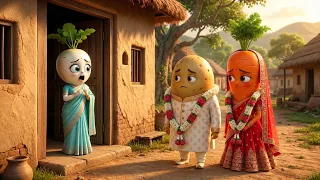 गाजर और आलू की शादी! 🧐 Gajar Aur Aalu Ki Shaadi! 🤣