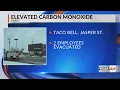 Paris Fire responds to elevated levels of carbon monoxide at Taco Bell restaurant closed