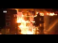 Fire erupts at southwest Las Vegas apartment building under construction Tuesday