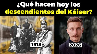 La verdad de lo que pasó con los sobrevivientes de la familia del Káiser  Guillermo II después 1918