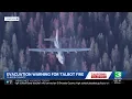 Evacuation warnings remain for Talbot Fire in Placer County