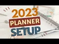 2023 Planner Setup - Functional Planning for Focus Productivity