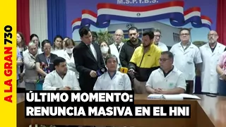 ¡80 Renuncias y 100 cargos a disposición! El histórico quiebre del Hospital de Itauguá