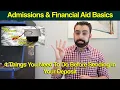 4 Things You Need To Do Before You send in Your College Admissions Deposit