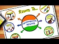 Fundamental Rights Drawing National Law Day Poster SST TLM Constitution Day