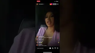 jazzy getting dragged by cardi b for being submissive 