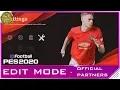 PES 2020 | Edit Mode - Official Partners!