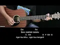 Dewi - Dewa 19 | Tutorial Chord Gitar Mudah dan Lirik