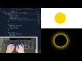 Creating Stunning Solar Eclipse Animation with HTML and CSS Step-by-Step Tutorial