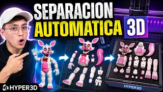 Esta IA SEPARA modelos 3D automáticamente 🤯 | Hyper 3D Rodin