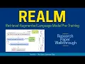 REALM Retrieval-Augmented Language Model Pre-Training Research Paper Walkthrough