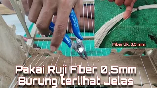 full tutorial making a bird cage with 0 5mm fiberglass bars making a bird cage