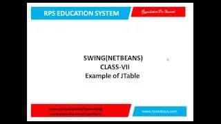 How to Modify existing data of jTable in Swing
