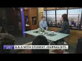 WGN s Micah Materre holds a Q A with student journalists