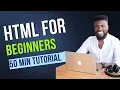 50-min HTML Tutorial for Beginners - NO BS